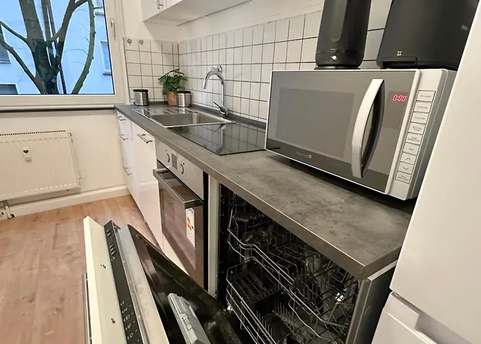 Apartament With 2 Individual Beds And Sleeping Sofa And Kitchen Essen